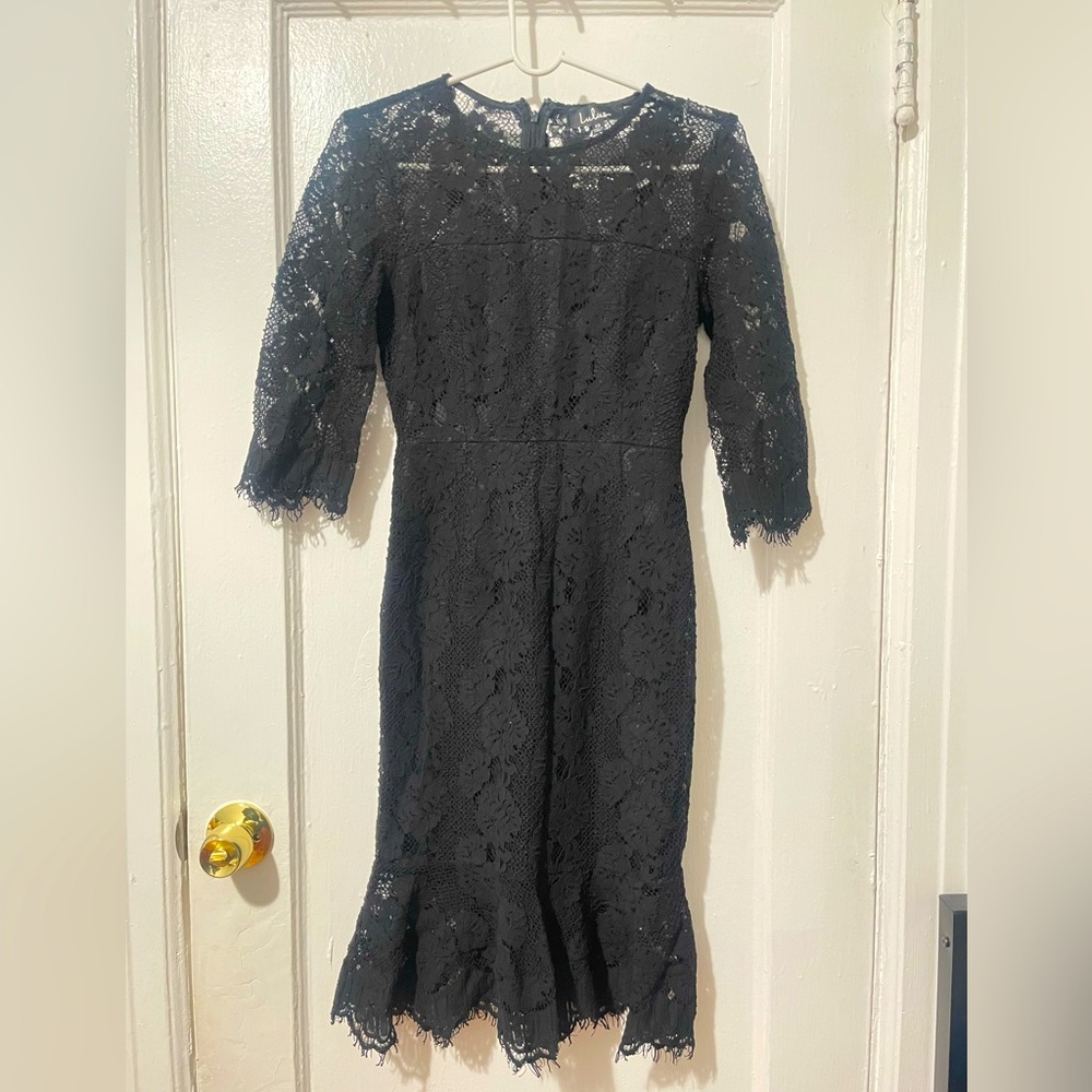 Lulu’s Netted Bodycon Dress w/ Mermaid Tail